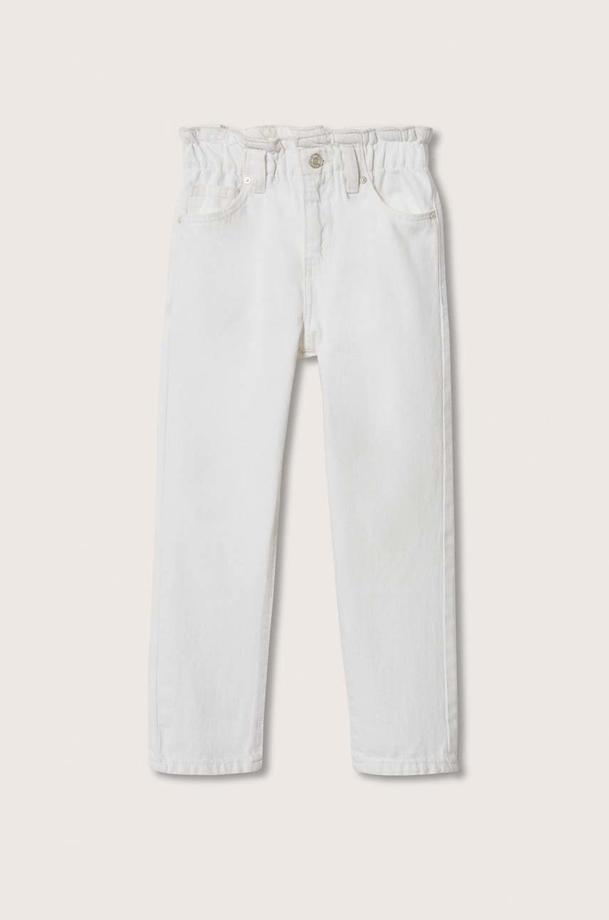 

Детски дънки Mango Kids Julia, Бял