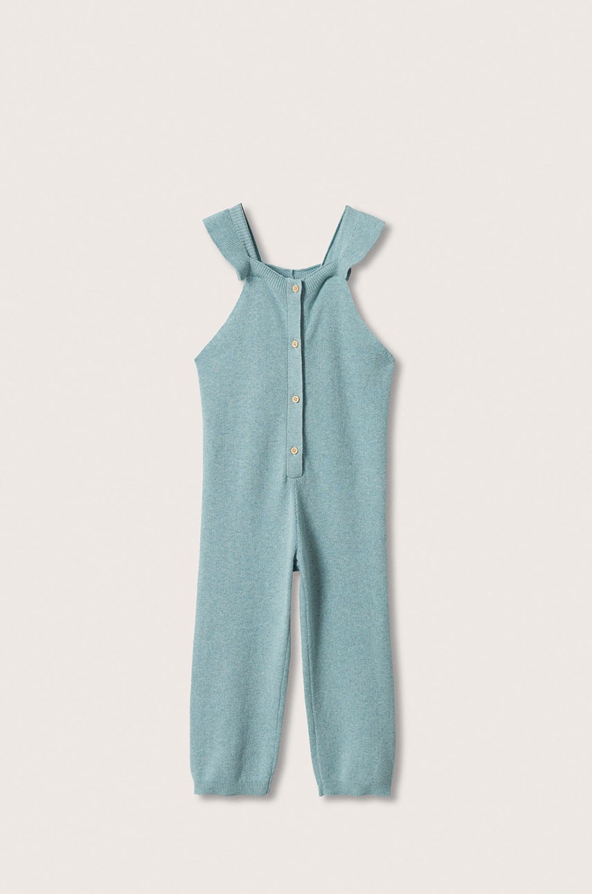 

Mango Kids колір зелений з бавовни