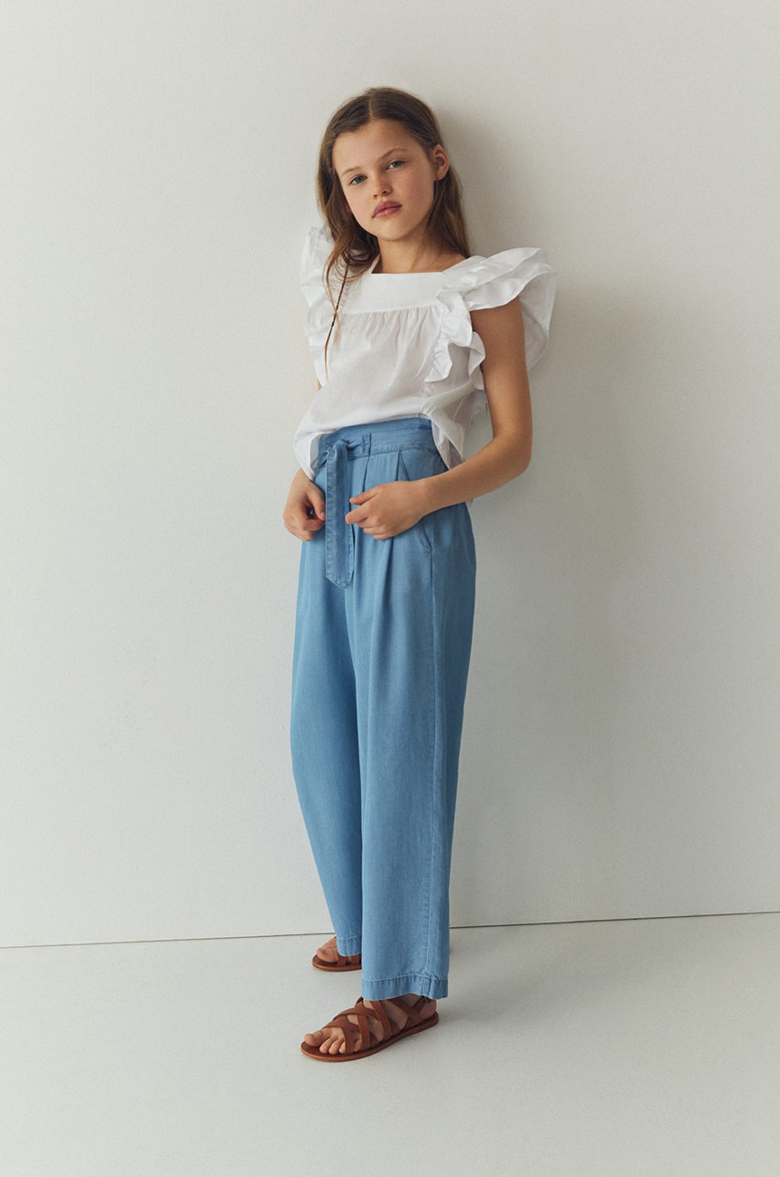 

Детские брюки Mango Kids Bellver однотонные