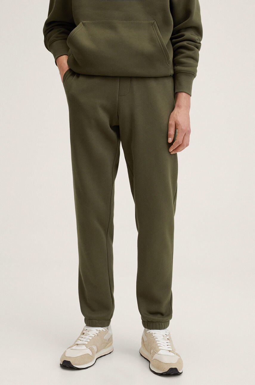 Mango man pantaloni barbati, culoarea maro