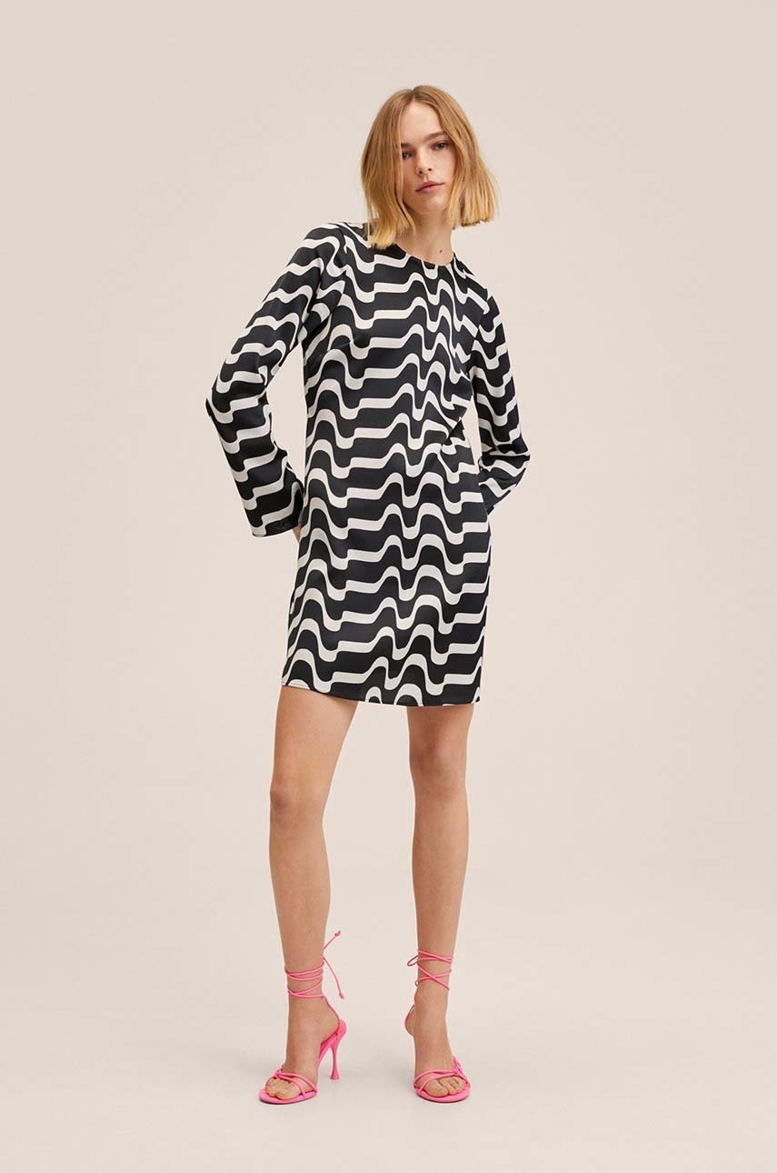 

Сукня Mango Ivanka колір чорний mini пряма