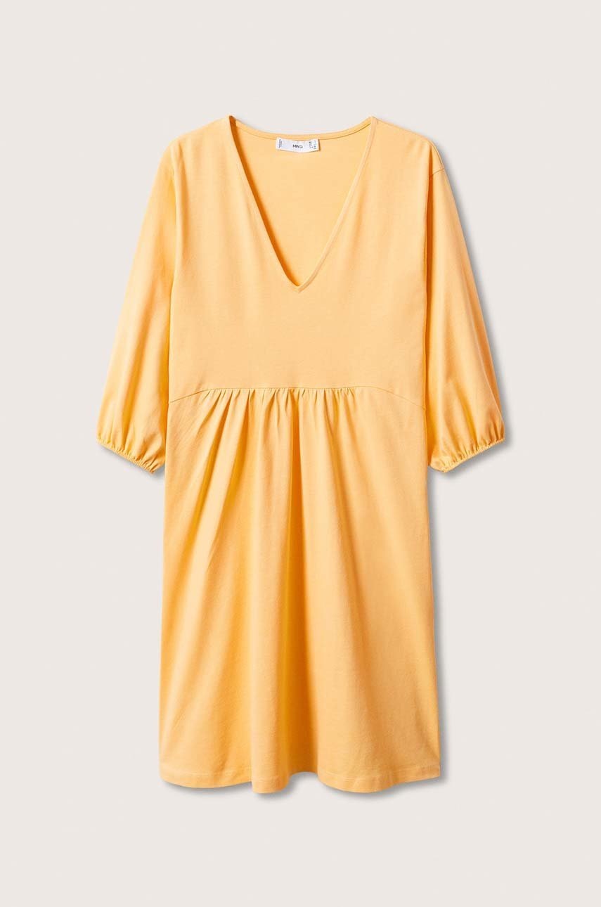 

Сукня Mango Serenade колір помаранчевий mini oversize