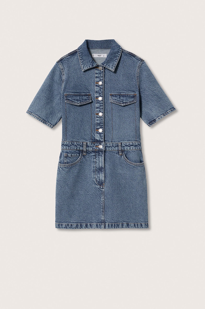 

Джинсова сукня Mango Mom80 mini пряма