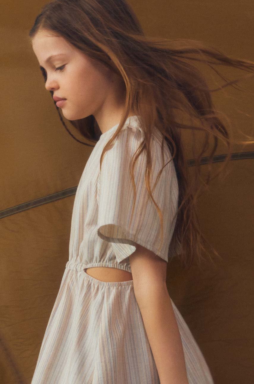 

Детское платье Mango Kids Ampurda mini расклешённое