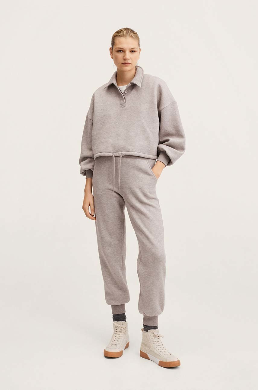 

Кофта Mango женский цвет бежевый