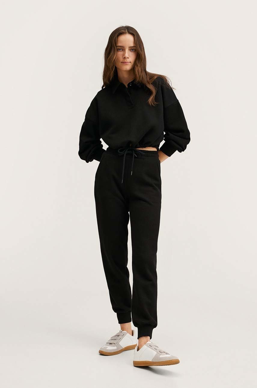 

Кофта Mango женский цвет чёрный
