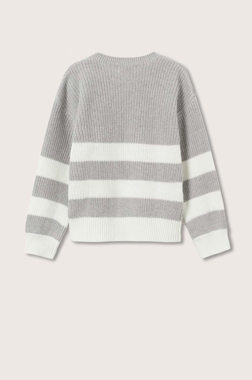 

Дитячий светр Mango Kids Bonnie колір сірий легкий