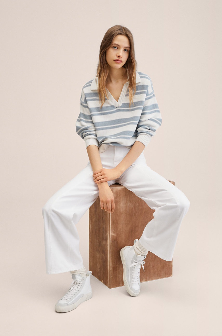

Дитячий бавовняний светер Mango Kids Polo