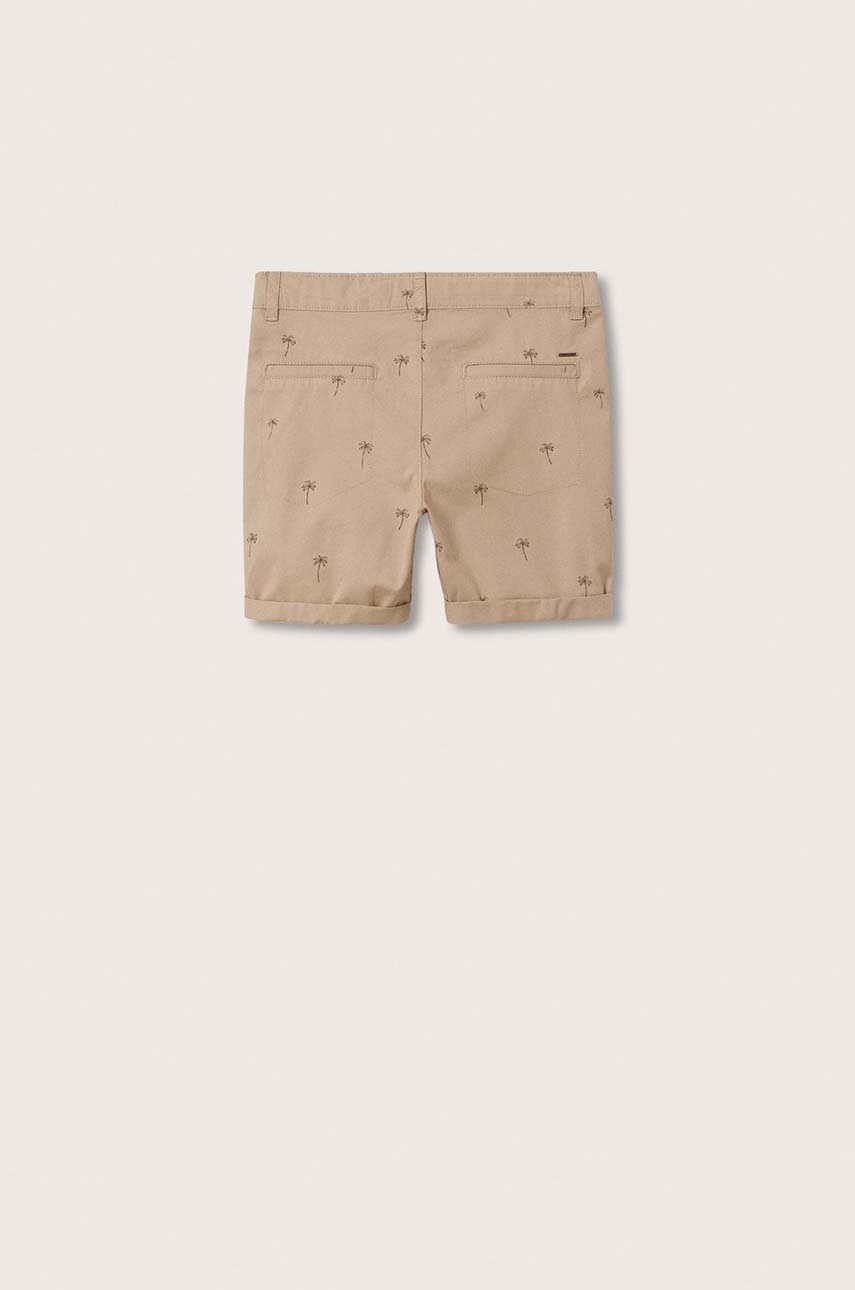 

Детские шорты Mango Kids Caribe цвет коричневый