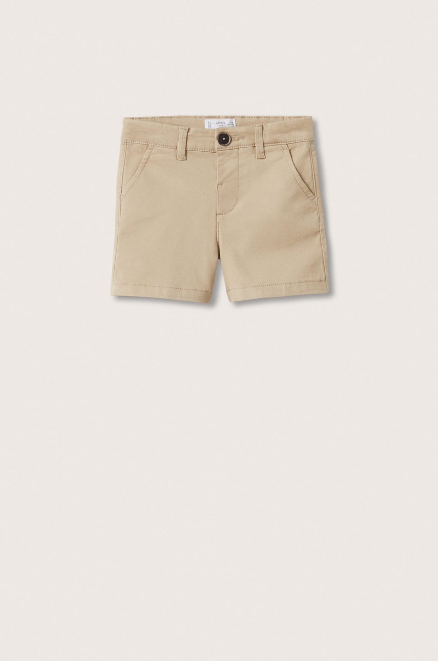 

Детски къси панталони Mango Kids Berchi в бежово, Бежов
