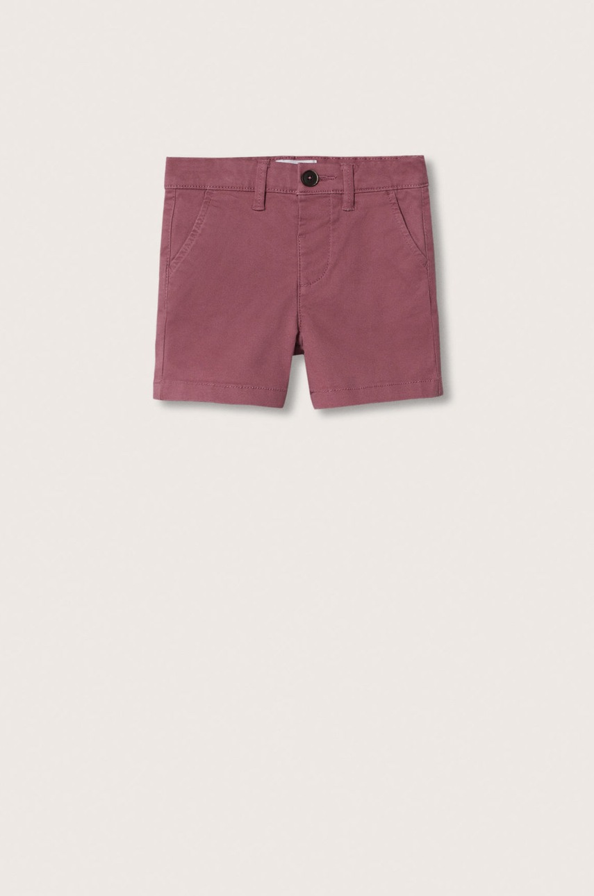 

Детски къси панталони Mango Kids Berchi в бордо