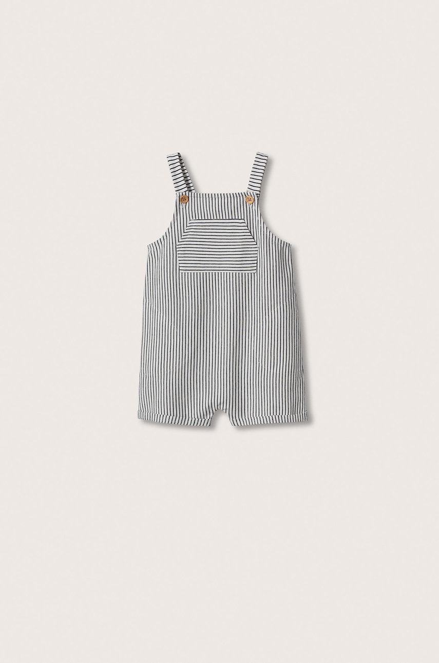

Детски гащеризон Mango Kids Alberto2 в тъмносиньо, Тъмносин
