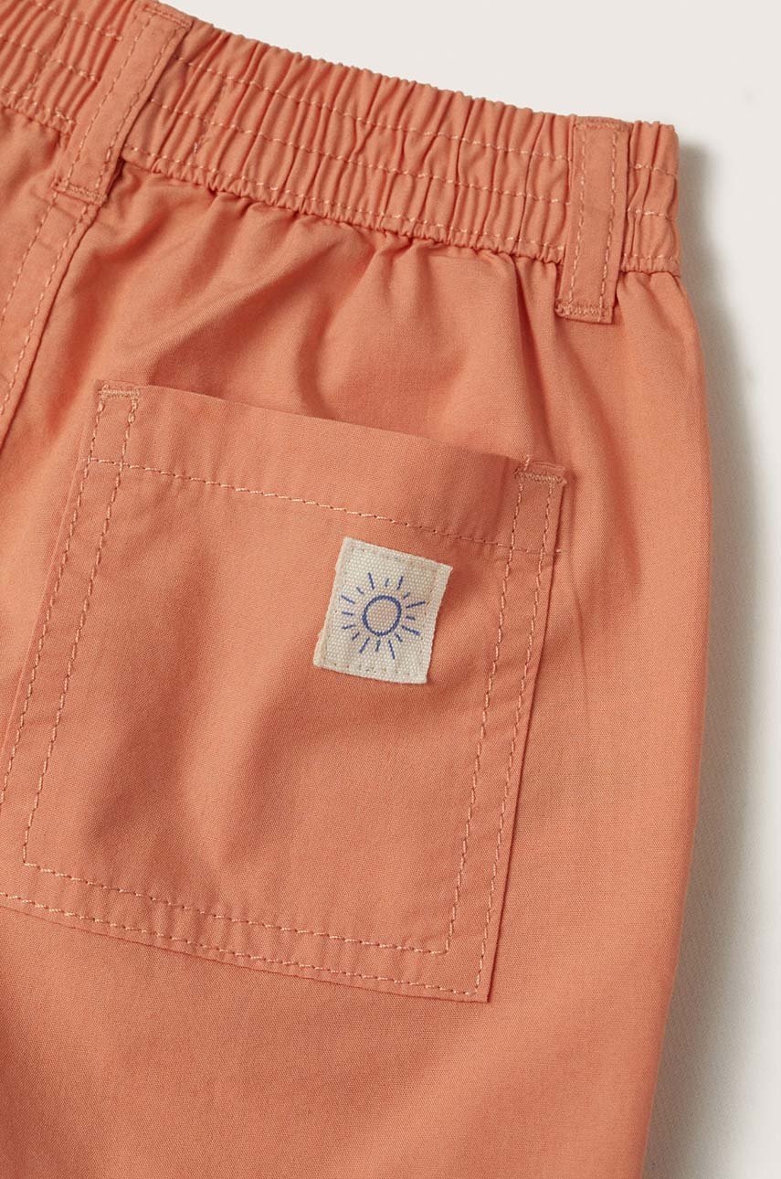 

Дитячі шорти Mango Kids Aruba колір помаранчевий