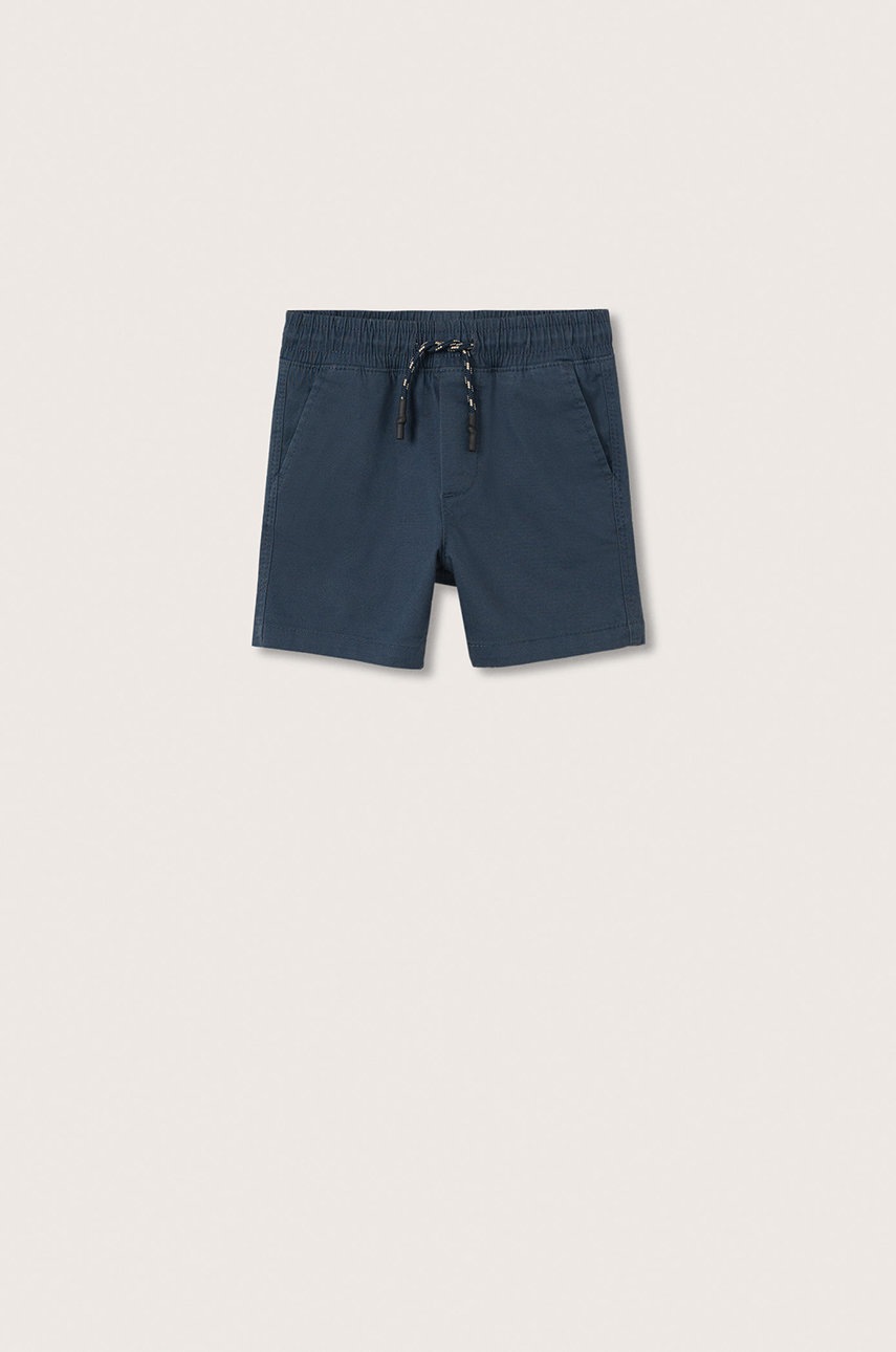 

Детски къси панталони Mango Kids Romab в тъмносиньо, Тъмносин