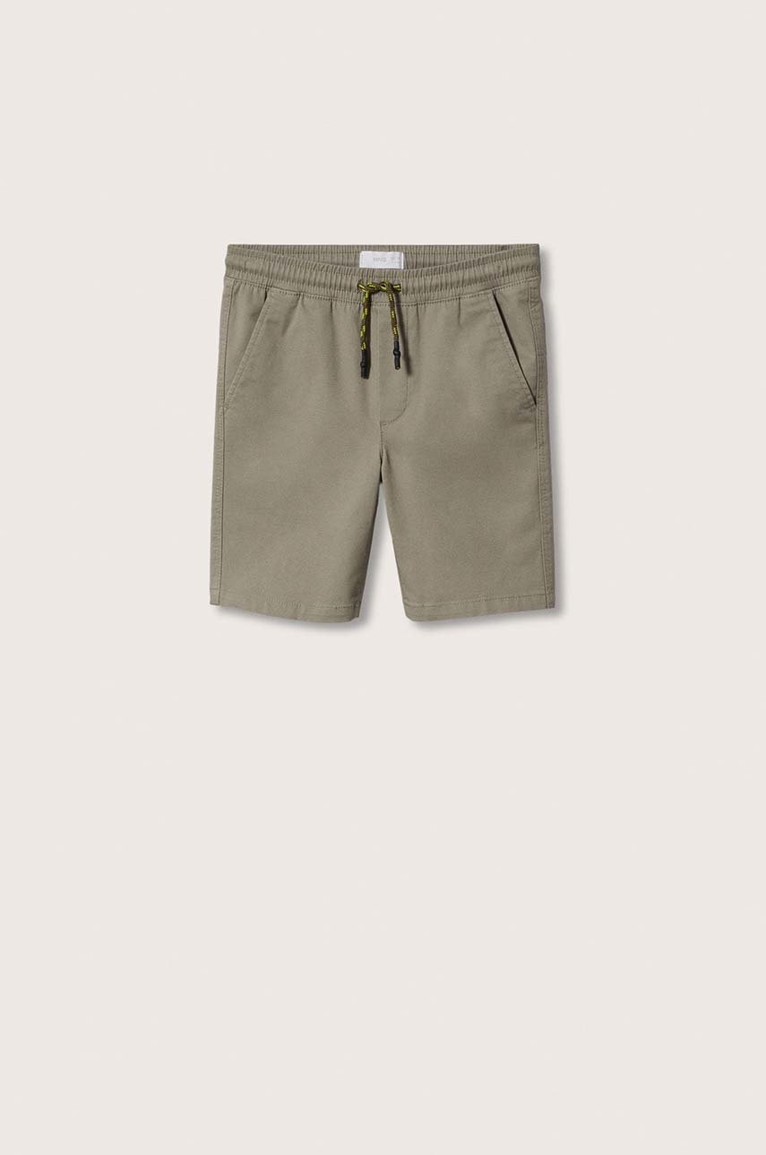 

Дитячі шорти Mango Kids Roma колір коричневий