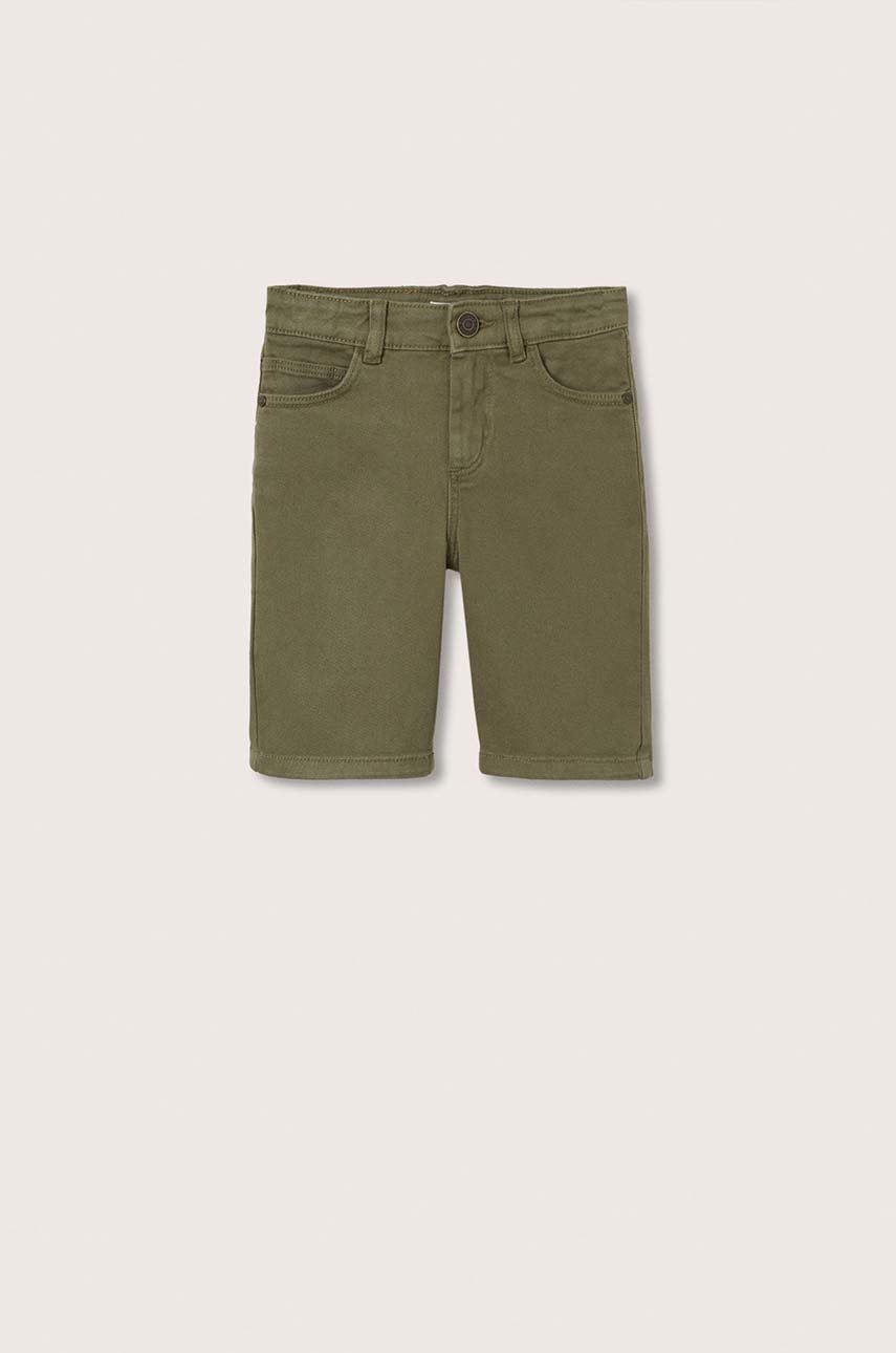 

Дитячі шорти Mango Kids Cuba колір коричневий