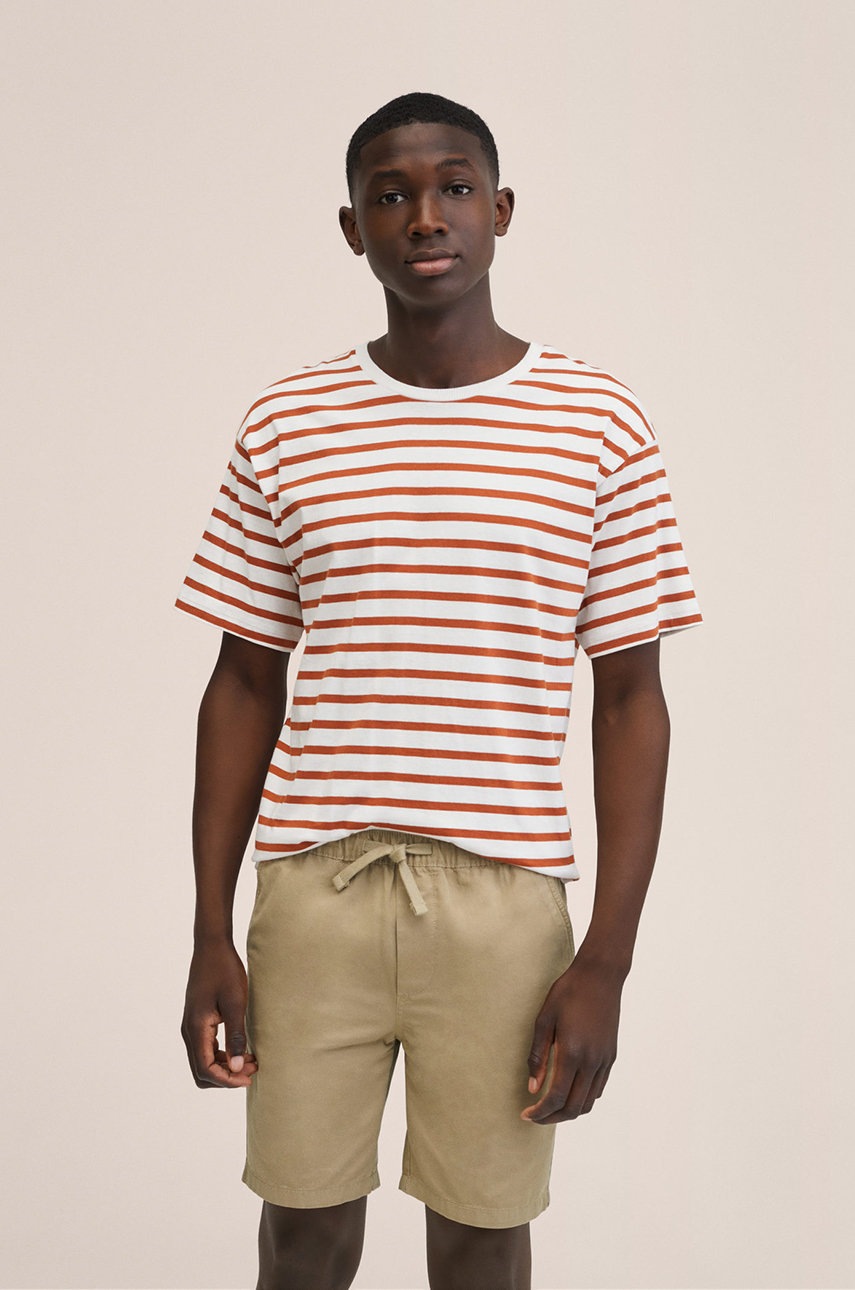 

Къси панталони Mango Kids Tona в бежово, Бежов