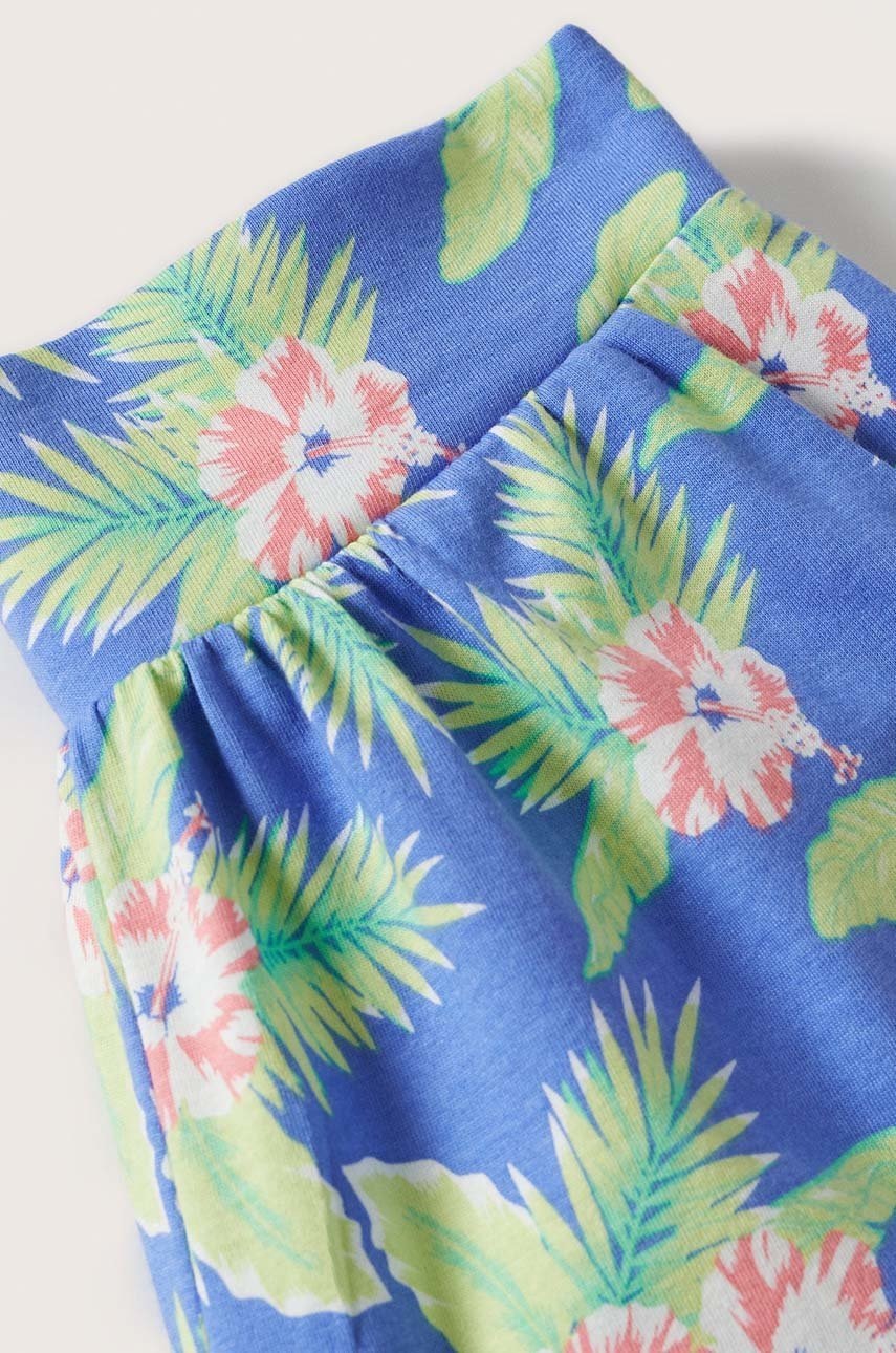

Детские шорты Mango Kids Hibiscup с узором