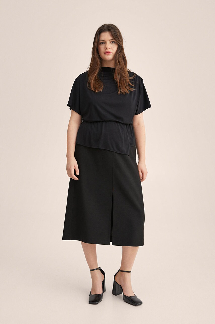 

Блузка Mango Marlene колір чорний