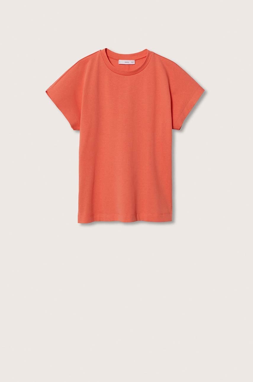 

Памучна тениска Mango Sevilla в червено, Червен