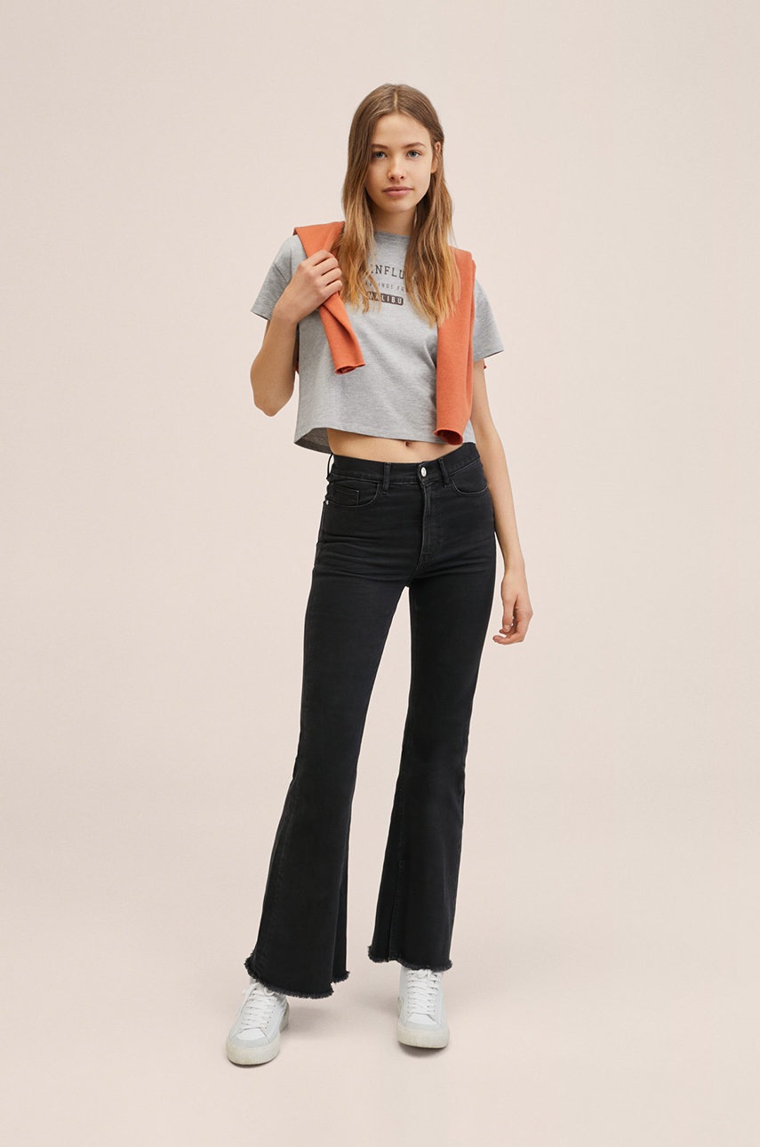 

Детская футболка Mango Kids Daily цвет серый