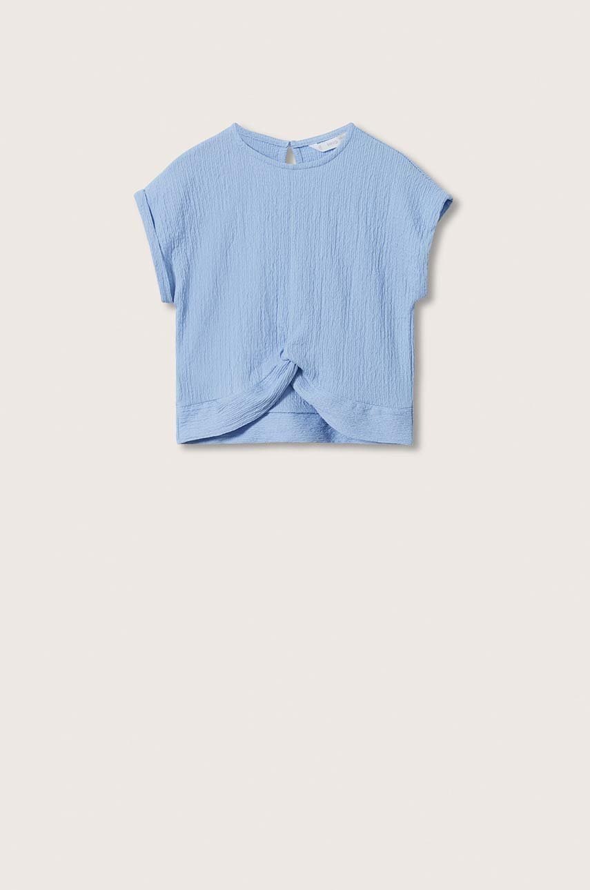 

Детска тениска Mango Kids Marta, Син