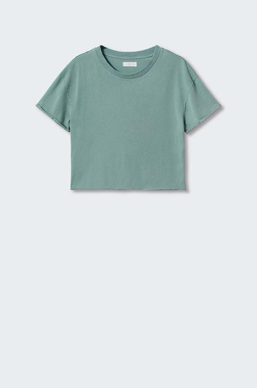 

Детская хлопковая футболка Mango Kids Sena