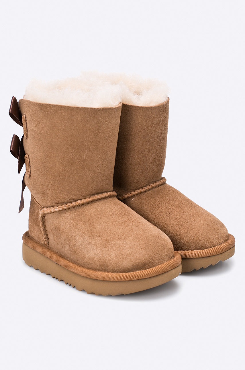 Зимове взуття UGG bailey bow ii колір коричневий Зимове взуття UGG bailey bow ii колір коричневий