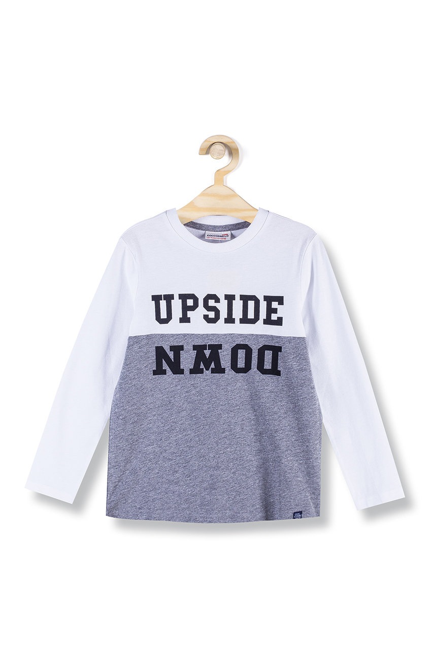 

Coccodrillo - Детска блуза с дълги ръкави 104- cm, Бял