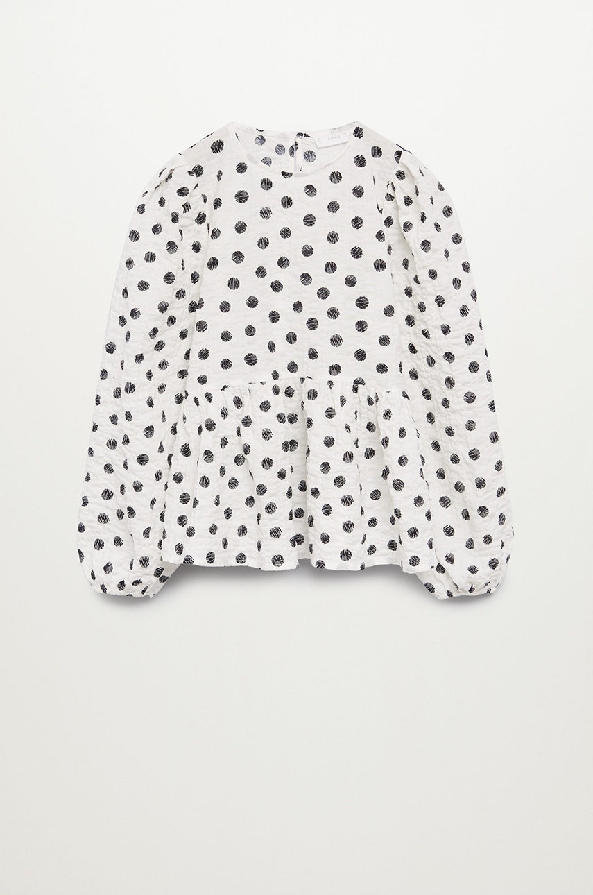 

Mango Kids - Детская блузка TOPIN, Белый