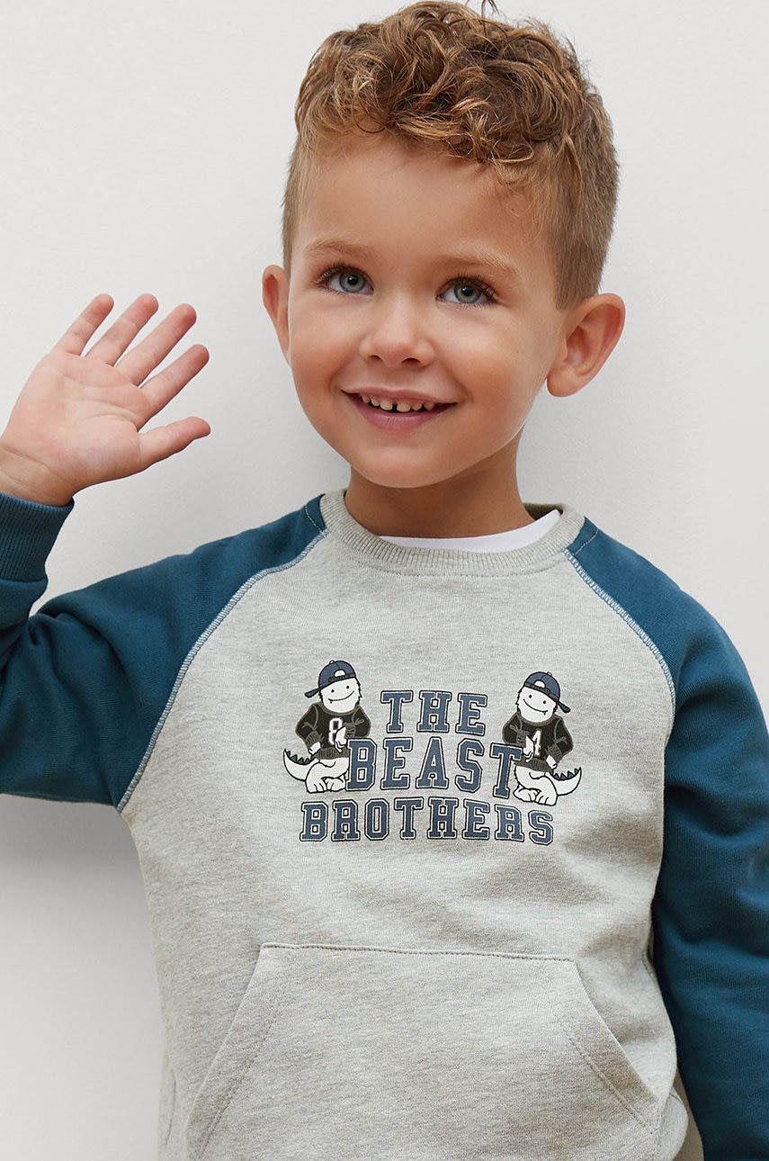 Mango Kids - Bluza copii Lucas 80-104 cm