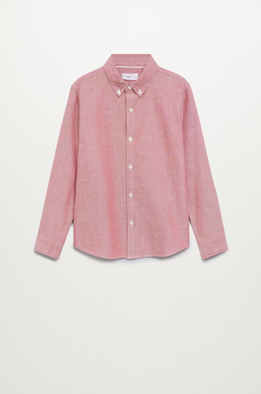 

Mango Kids - Детская рубашка Oxford 110-164 cm, Красный