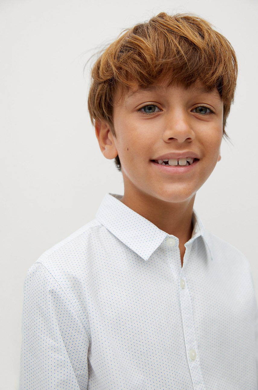 

Mango Kids - Детская хлопковая рубашка Damian 110-164 cm