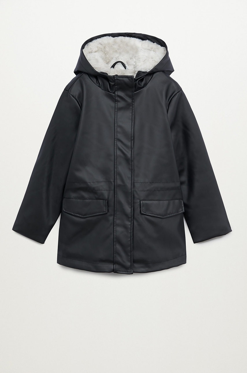 

Mango Kids - Детская парка Snow 116-164 cm, Чёрный