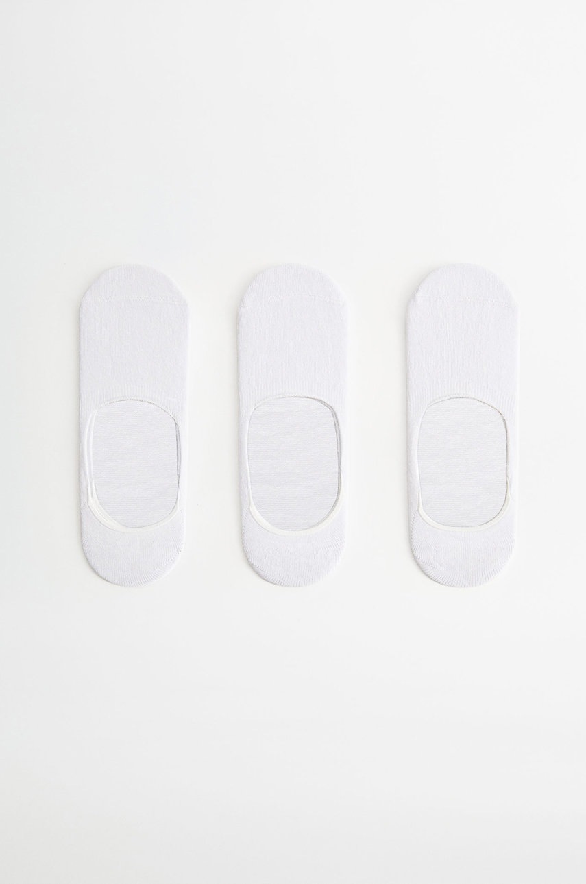 

Mango Man - Короткие носки White (3 пары, Белый
