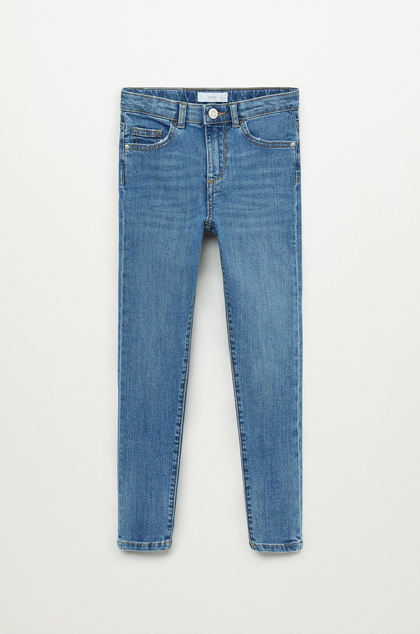 

Mango Kids - Детские джинсы SKINNY, Голубой