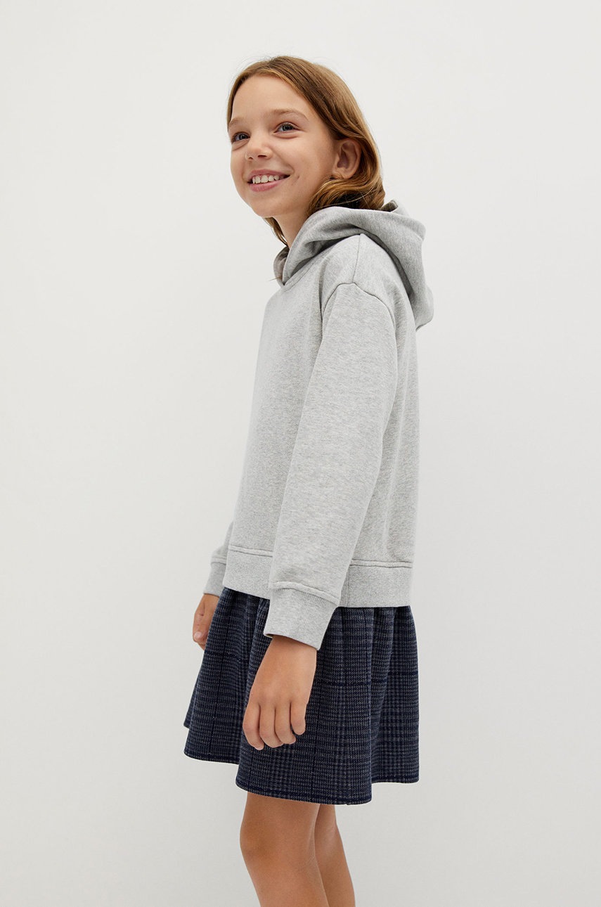 

Mango Kids - Детское платье Ita 110- cm, Серый