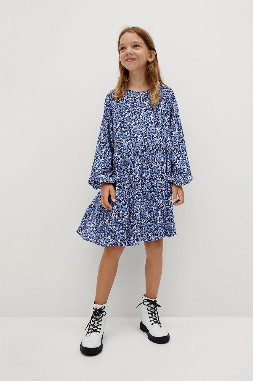 Mango Kids - Rochie fete BLUE