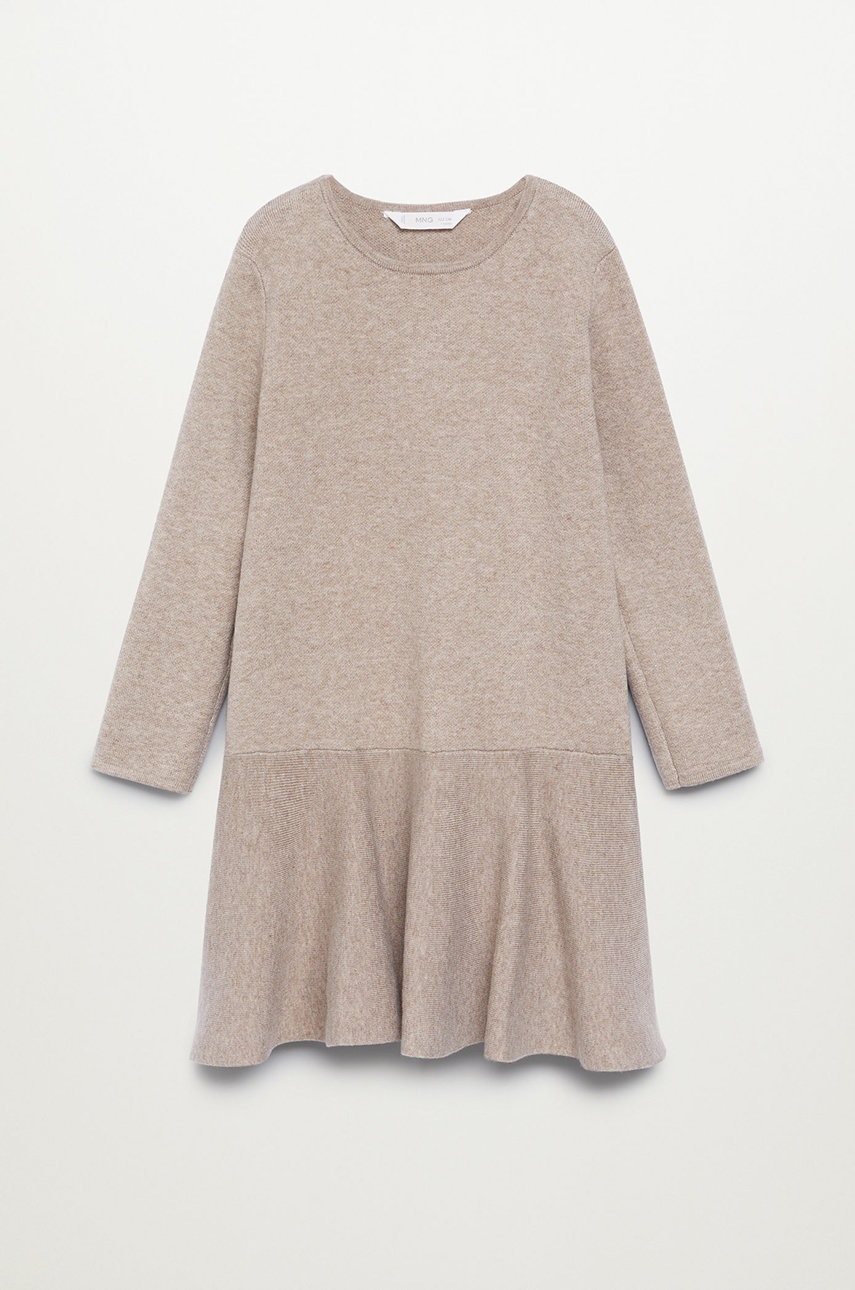 

Mango Kids - Детское платье Ceci 110-164 cm, Бежевый