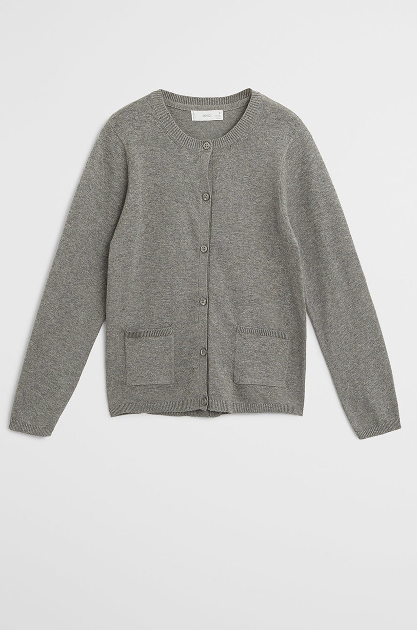 

Mango Kids - Детский кардиган Emma 110-164 см, Серый