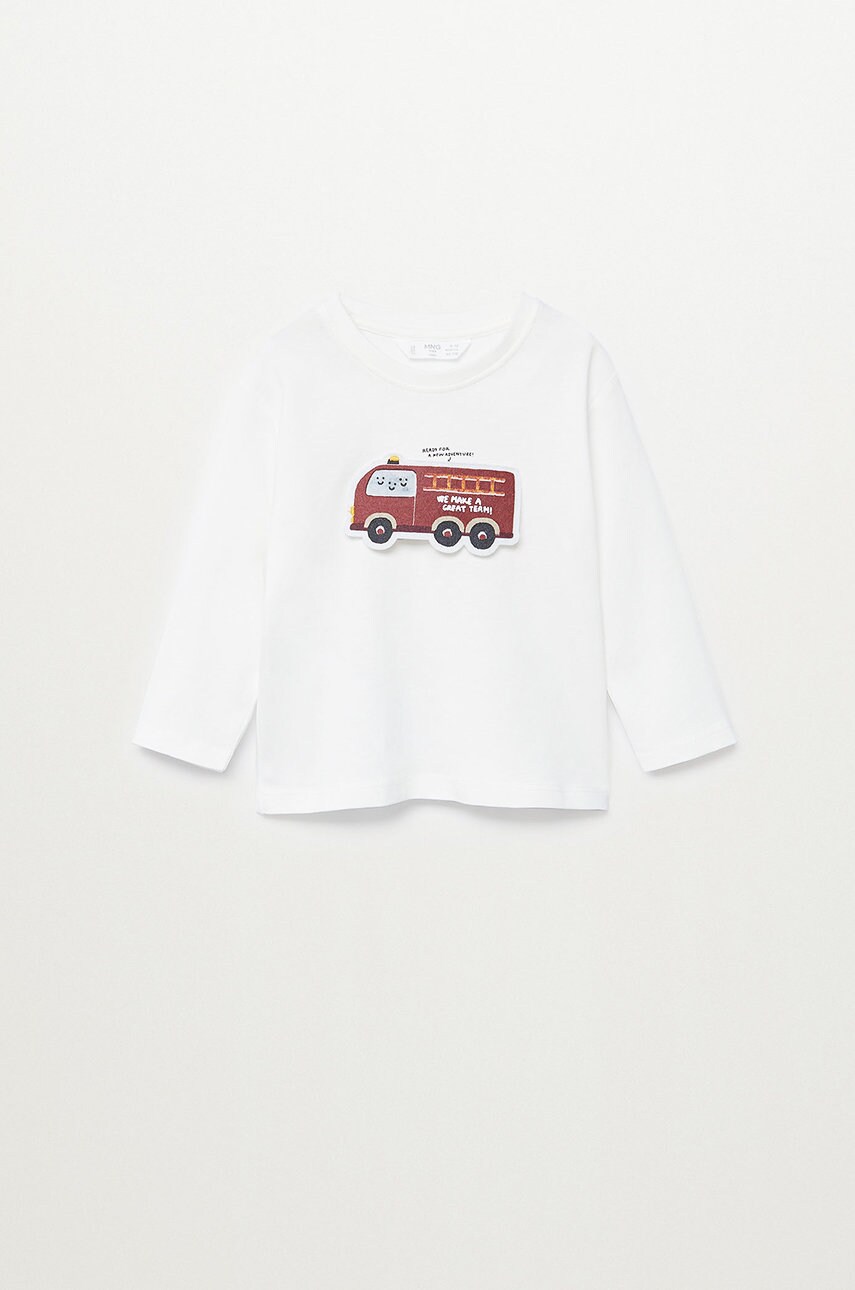 Mango kids - longsleeve copii flap 80-104 cm