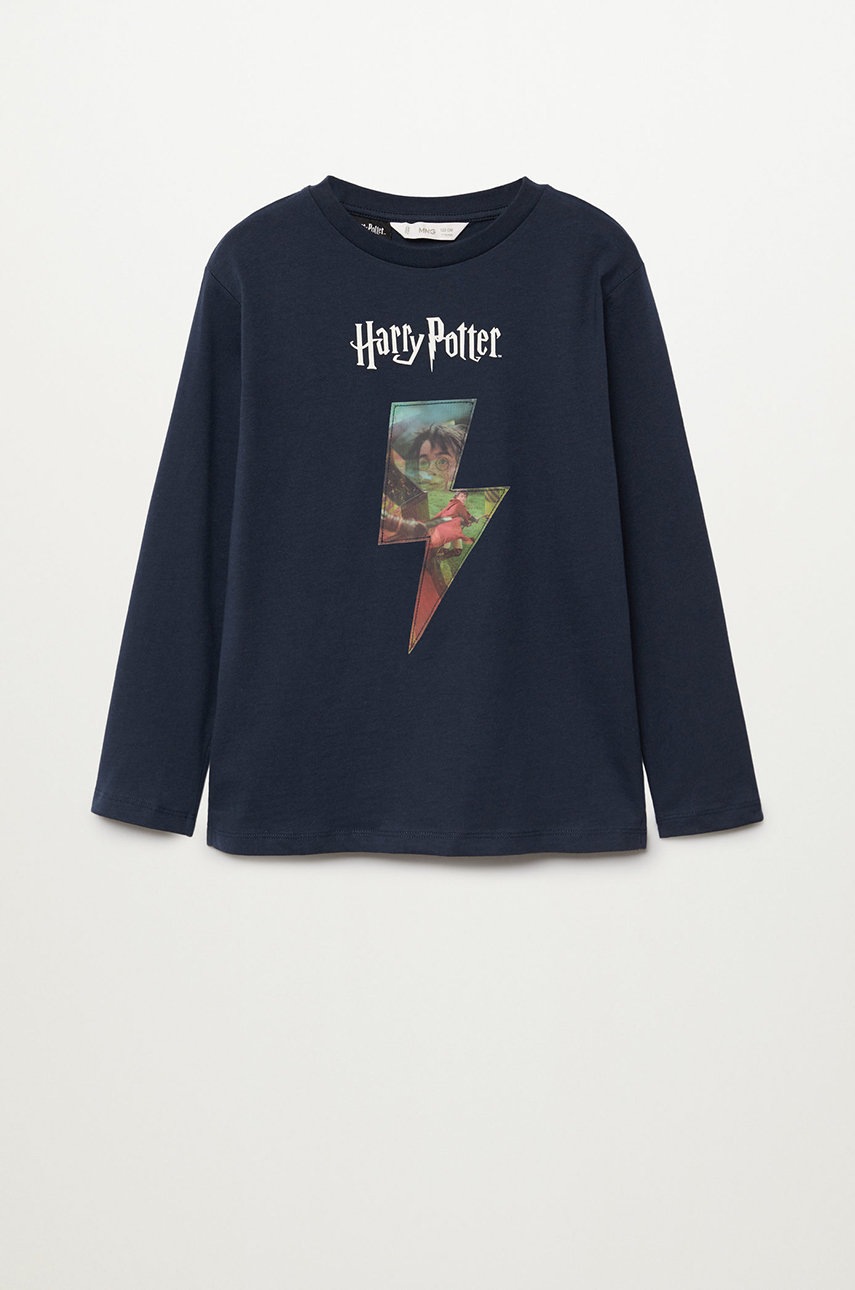 Mango Kids - Longsleeve copii Pot 110-164 cm