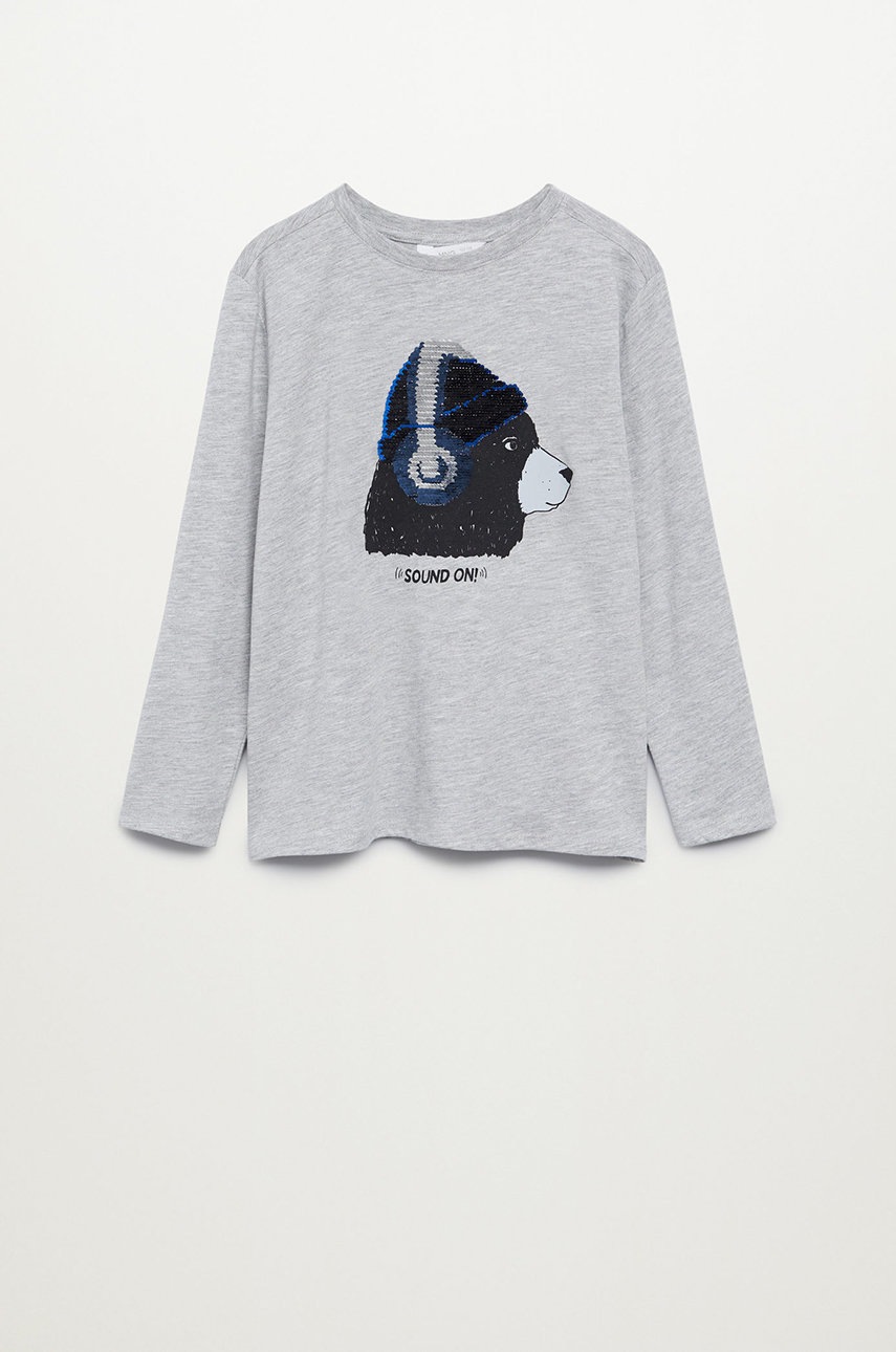 Mango Kids - Longsleeve copii Formula 110-152 cm