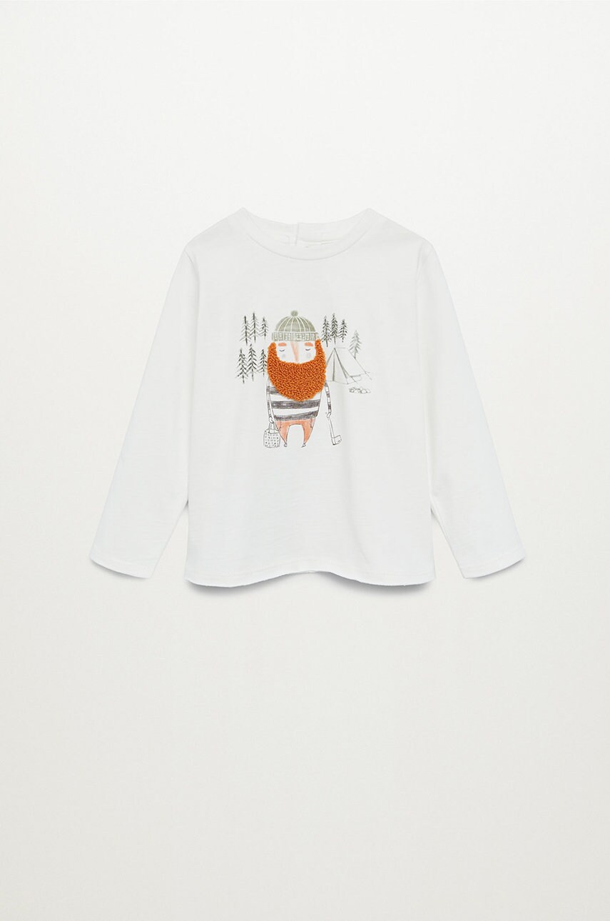 Mango kids - longsleeve copii lenador
