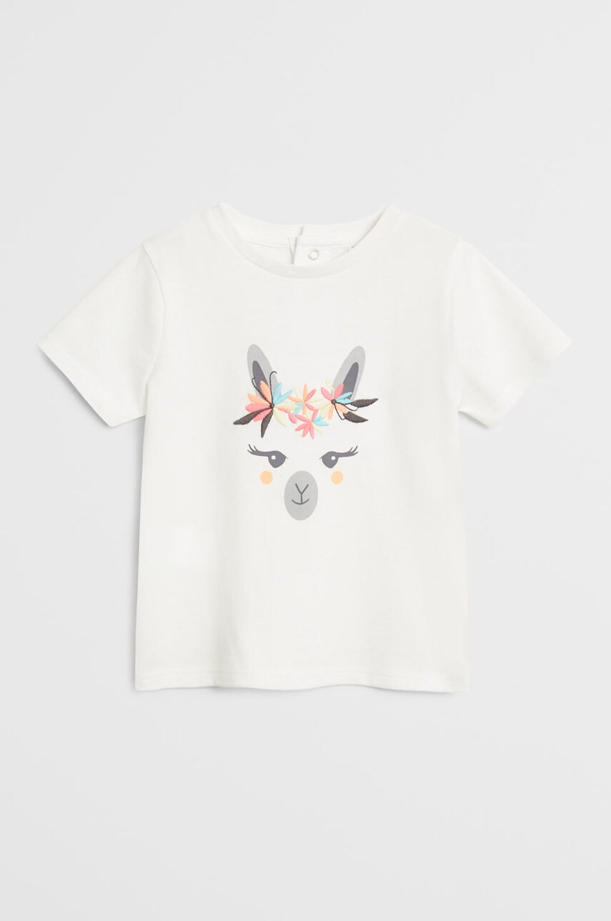 Mango kids - tricou copii laama 80-104 cm
