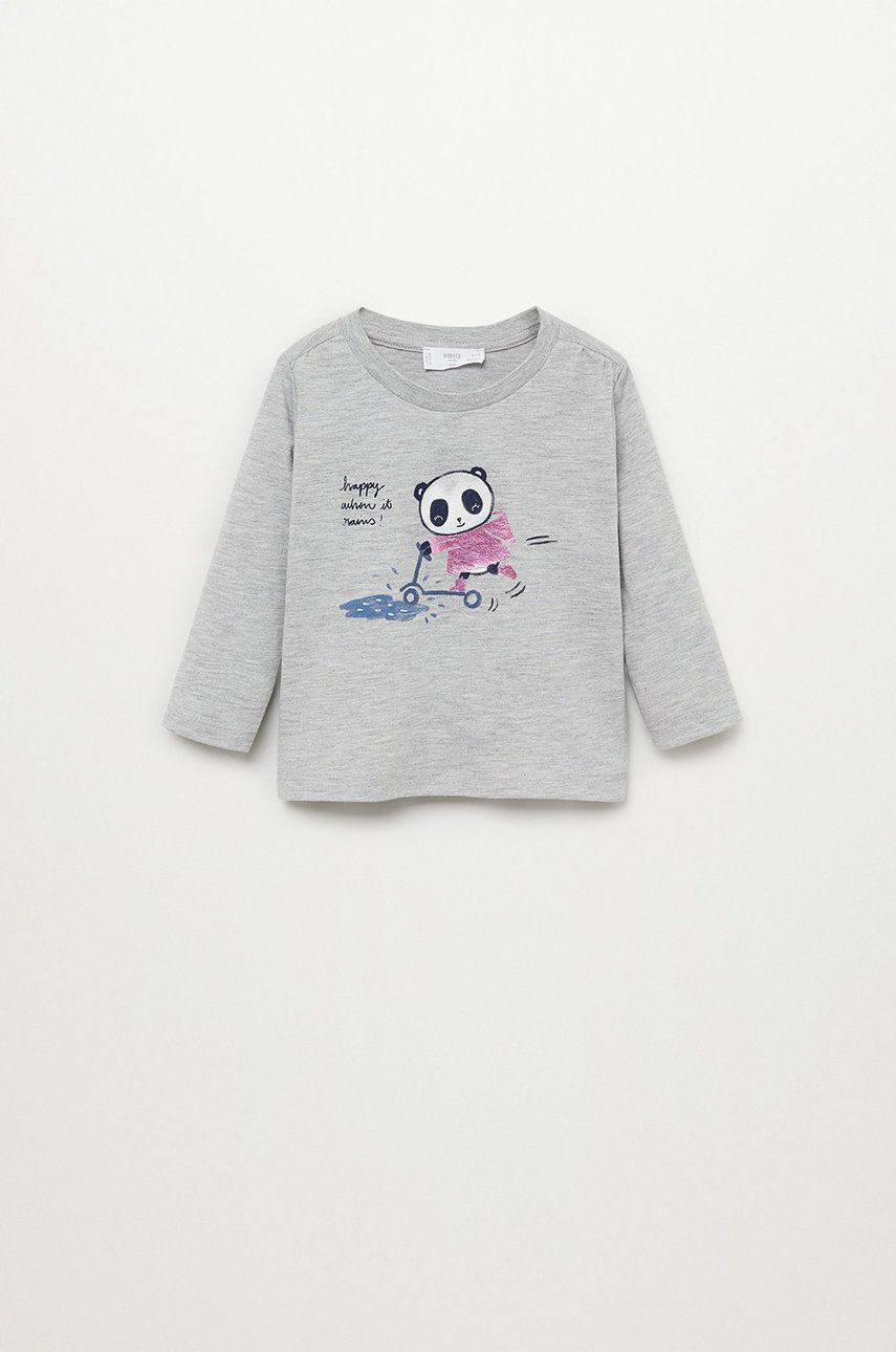 Mango Kids - Longsleeve copii Ainara 80-104 cm