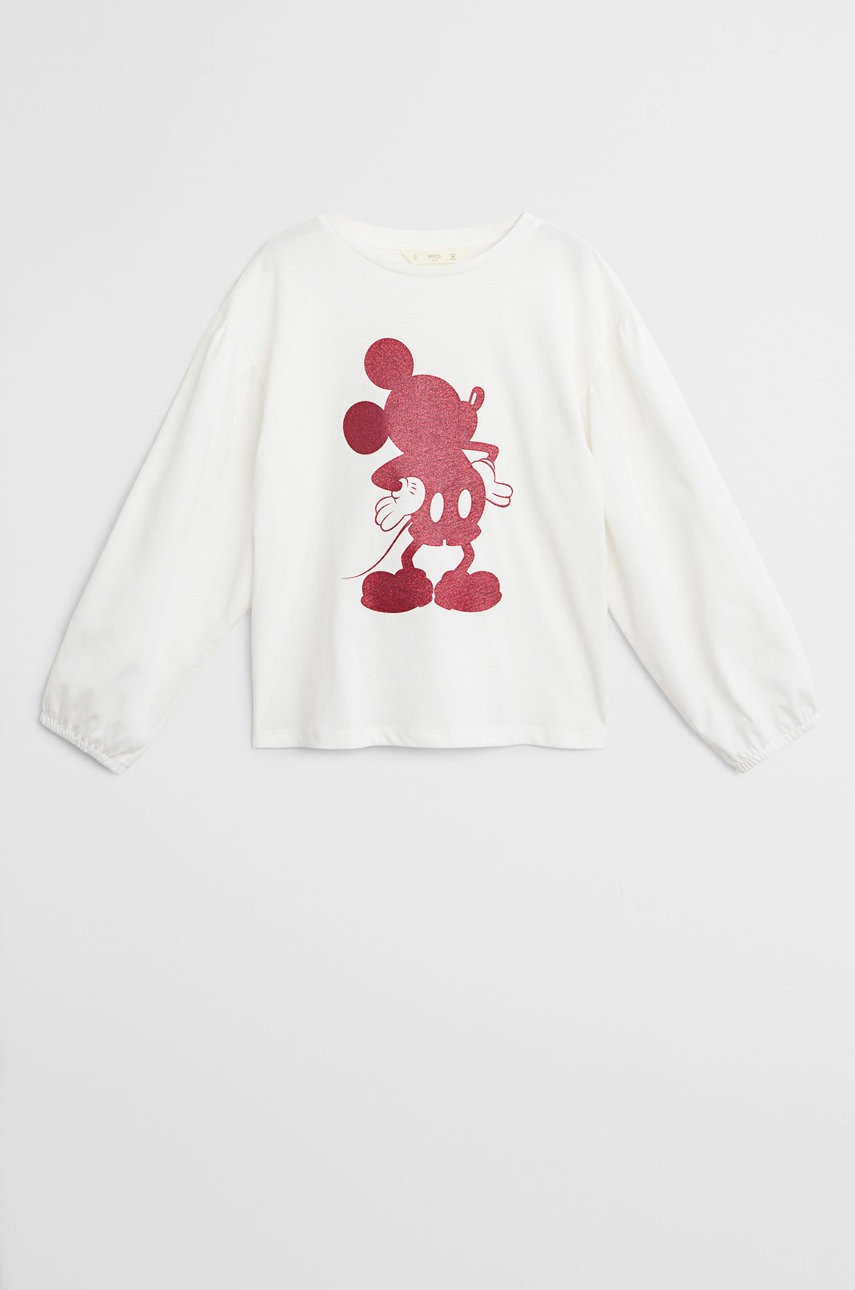 Mango Kids - Longsleeve copii Mglit 110-164 cm