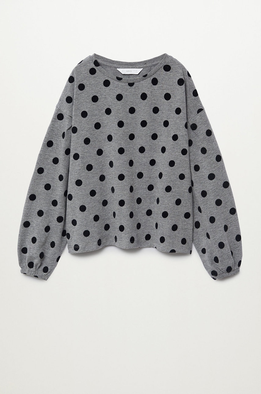 Mango Kids - Longsleeve copii DOTTS