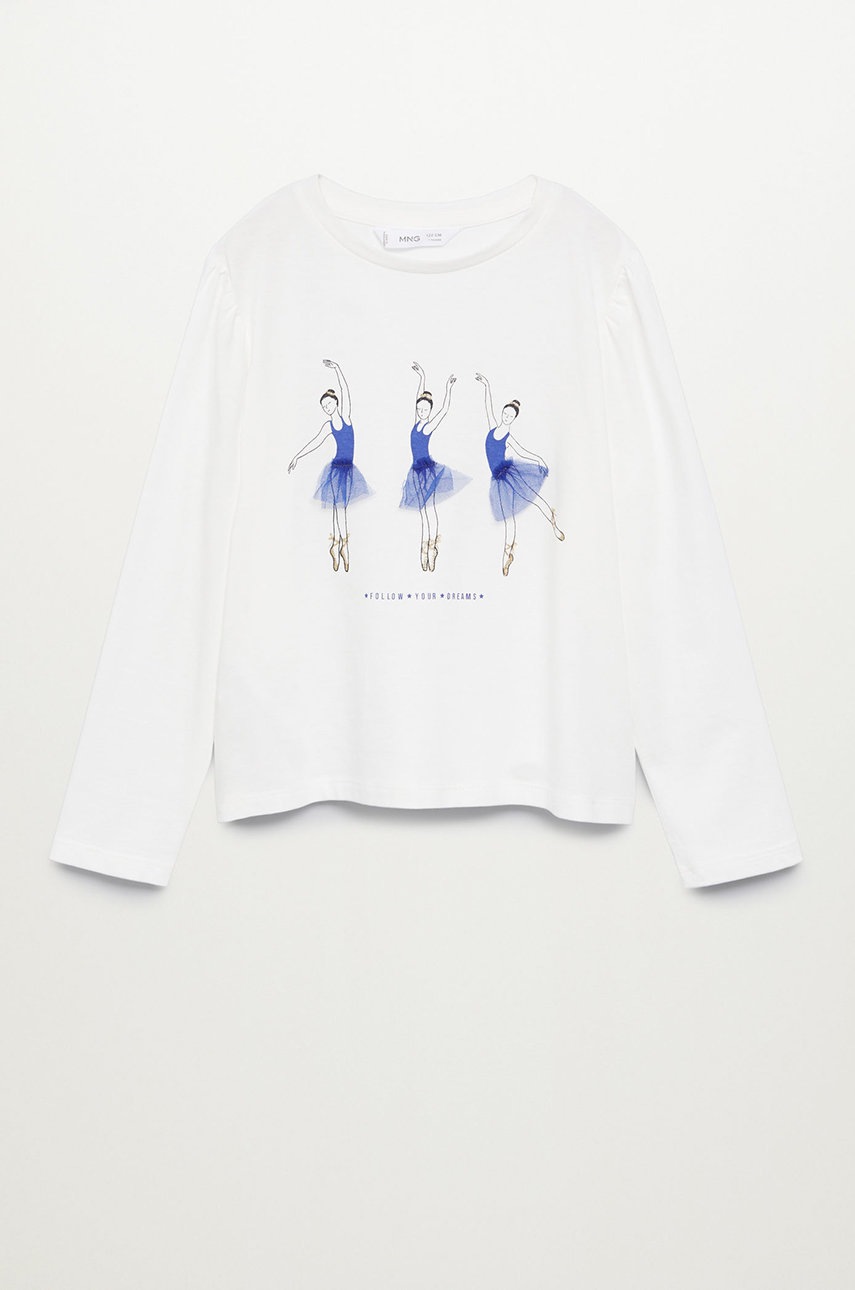 Mango Kids - Longsleeve copii BAILE