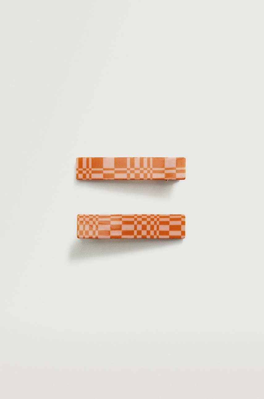 

Фиби за коса Mango Waves (2 броя) в оранжево, Оранжев